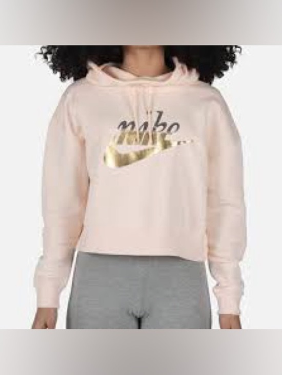 Nike Tops - Nike Cropped Hooded Sweatshirt
